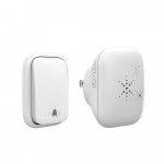 Juhtmeta uksekell Akut pole vaja Veekindel isetoitega uksekell Koduhelina Dong Tere tulemast uksekellad US valge