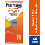 Pharmaton Vitality 60 tabletti - Žen&scaron;enn G115, vitamiinid ja mineraalid