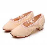 Naiste tantsukingad Ballet Jazz Salsa Elegantsed pumbad Pehme tallaga madalad kontsad Lamedad kingad Roosad Must Punased Mood Ladina pumbad 35