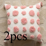 2TK/KOMPLEKT roosa taftiga diivanist padjapadi majapidamine v&auml;ike v&auml;rske armastus eemaldatav padjapadjap&uuml;&uuml;ri kombinatsioon ei sisalda padja s&uuml;damikku 45*45cm