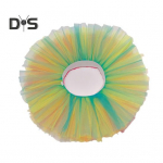 Naiste v&otilde;rgust tutu seelik, daami 5 kihti T&uuml;llist printsessi seelikud elastse ribaga t&auml;iskasvanud naiste l&uuml;hikese marli seelik miniballi rannafestivali tantsuks must