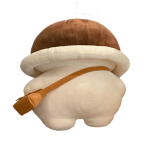 Loominguline armas &scaron;ampinjonist pl&uuml;&uuml;slelu T&auml;idisega k&ouml;&ouml;giviljad Seene pehme padjapadi M&auml;nguasjad lastele Lastele Beebi m&auml;nguasjad Kawaii kingitus 35cm brown