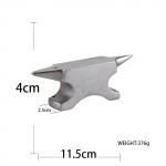 Kahekordse sarvega alasi terasploki korrigeerimisr&otilde;ngad h&otilde;besepa t&ouml;&ouml;riistade t&ouml;&ouml;pingi jaoks m&otilde;eldud tarvikute komplekti minisarve alasi ehtet&ouml;&ouml;riista jaoks