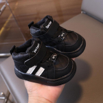 Laste v&auml;ikelaste kingad Kevad ja s&uuml;gis Uued poiste spordijalatsid Pehme tallaga Laste vabaajajalatsid T&uuml;drukute Velcro jooksujalatsid 19