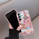 Multifilmi mustriga pehme silikoon&uuml;mbris Samsung A55 M35 S24 Xiaomi Redmi Note 13 Pro 13C iPhone Huawei Honor Realme kaamerale kaitsev p&otilde;rutuskindel kate Samsung Galaxy S9 Plus sinine