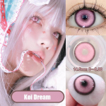 Mill Creek Cosplay kontaktl&auml;&auml;tsed Anime-klassi silmadega imiteerivad poolkattavad kontaktl&auml;&auml;tsed 14,5 mm kuuekuuline kasutus 0