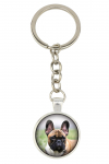 French Bulldog, Frenchie - keychain with your photo, key decoration, bag pendant from Art-Dog brand