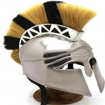 Keskaegne s&otilde;dalase kiiver sulgedega 18-m&otilde;&otilde;tmelisest terasest Kantav t&auml;iskasvanutele