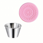 Kaanega salatikastmen&otilde;ud Korduvkasutatavad kastmetopsid Lekkekindlad silikoonkaaned l&otilde;unas&ouml;&ouml;giks Bento karbid Piknikureisid