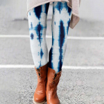 Naiste p&uuml;ksid Prindiga elastsed pehmest puuvillast retuusid vabaaja kodupidžaamad L