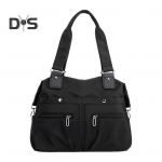 Naiste &otilde;lakott Multi Pocket Organisation S&uuml;learvuti sahtel Pritsmekindel vargusevastane Kerge t&ouml;&ouml;reiside kott must