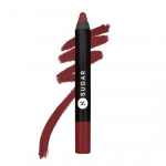 SUGAR Cosmetics Matte as Hell Lip Crayon with Sharpner | Lasts upto 8hrs | Water Resistent Lipstick for Women | 2.5gm - 15 Stephanie Plum