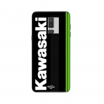 Coque Samsung Galaxy j8 2018 Kawasaki Floride Moto Marseille logo Maniacase