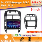 GPS-navigatsioon VW Volkswagen POLO 2004 - 2010 jaoks Android Traadita Carplay Autoraadio Stereo Multimeedia Bluetooth Video Wifi 4 core 1GB+32GB carplay