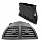 Auto esiosa keskmine armatuurlaud kliimaseadme &otilde;hukanali v&auml;ljalaskeava ventilatsiooniavad Lexus ES350 2007-2009 55660-33200 55660-33900 jaoks tumehall v&auml;rv