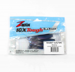 Zman Soft Lure StreakZ Curly TailZ 4 tolli 5/Pack Mood Ring (3892)