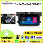 MAZDA CX-7 cx7 cx 7 2007-2013 2014 jaoks Autoraadio Multimeedia Video M&auml;ngija Carplay Auto GPS Navigatsioon Auto GPS EI 2DIN DVD 4 core 1GB+32GB carplay