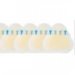 5 tk kulumisvastane jala kaitsev rihmaabi kannakleebised pahkluu sidemed mullkleebised jalgadele n&auml;htamatu teibi hooldus 5.2*2.8cm