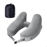 Neck Pillow for Comfort During Travel in Cars And Planes black