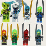 Film Action Madu Basilisk Kilpkonnad Minifiguurid relvaga Ehitusklotsid Plokid Minikujukesed Nukud Klotsid Lastele M&auml;nguasjad