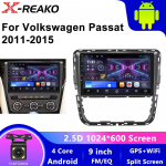 Android 13 autoraadio GPS-video Volkswagen VW Passat NMS 2011-2015 Auto Bluetooth CarPlay 2 Din jaoks 4 core 1GB+32GB carplay