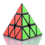 FAVNIC Kolmnurkne Kuubik Maagiline Torn Maagiline Kuubik Armas Mustkunstnik 3x3x3 V&otilde;istlus 3D Pusle Tarkuse M&auml;nguasi (MagicToweri klassikaline v&auml;ljaanne) red
