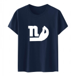 Naiste vabaaja avara liibumisega tr&uuml;kitud T-s&auml;rk &Uuml;markaelusega pullover l&uuml;hikeste varrukatega L sinine