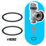 2/4/6 tk Kummist Seib Intex 10745 10262 10255 Basseini O-r&otilde;ngas Tihend Asendus Tihend Kummist Tihend Ujumisbasseini Tarvikud