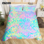 Leopardimustriga voodipesukomplekt Loomanaha tekkekott Lastele Teismelistele T&auml;iskasvanutele Tekikott Pol&uuml;ester Voodikate Padjap&uuml;&uuml;riga EU single(135x200cm)