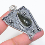 Labradorite Handmade 925 Sterling Silver Jewelry Pendant 2.44 b7p18