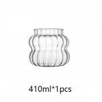 YWDL 410/650/850 ml triibuline k&otilde;rgborosilikaatklaasimahla kohvitass kuumakindel piim kaerakruus baari peo&otilde;lle tass 1/2tk 410-850ml