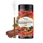 Herbexo puhas sandlipuu (Chandan) Attar Dhoop pulgad | Kauakestvad majesteetlikud Ittar l&otilde;hnad | 100% looduslik, s&ouml;evaba