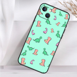 Dinosauruse mustriga &uuml;mbris iPhone 14 16 15 Pro Max 11 12 13 Mini 7 8 Plus X XR XS MAX pehme p&otilde;rutuskindel kate iPhone 14