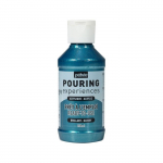 Peinture Acrylique - P&eacute;b&eacute;o - Pouring - 118 ml - Bleu Cobalt M&eacute;tallique - Mixte