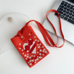 Kootud mobiiltelefonikott naistele kevadel ja s&uuml;gisel armas multikas Mitmek&uuml;lgne &uuml;he &otilde;laga diagonaalne ristkott reisim&uuml;ndikott V&auml;ike k&auml;ekott 12*18cm