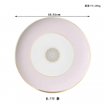 Moodne Simple Bone China &otilde;htus&ouml;&ouml;gitaldrik, Phnom Penhi lauan&otilde;ud Pulmade kodukaunistamise taldrik Internet Kuulsuste kodu