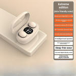 N&auml;htamatu Ultra-mini juhtmeta Bluetooth-peakomplekt k&otilde;rvas peidetud juhtmevaba &uuml;lipika elueaga HD-k&otilde;ne must