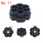 1 tk &Uuml;hendusklambrid Tarvikud Kuum m&uuml;&uuml;k Osad Plast No.8