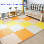 24 tk Xpe &Uuml;hendatud Paksendatud Vahtp&otilde;randamatt Laste Beebi Roomamismatt Imav Mustust H&uuml;lgav Pusle Libisemiskindel P&otilde;randamatt 30*30cm*24pcs