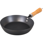Wahei Freiz roostekindel, k&otilde;rbematu, nitreeritud rauast praepann, 22 cm, &otilde;hu k&auml;es praadida pole vaja, kasutusvalmis, IH &uuml;hilduv, gaas Nagayoshi RB-3278 gray