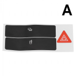 Nuppude parandamise kleebised Kaane trimmi kleebis Auto sisekujunduse l&uuml;liti nupu remondikleebis A6 C5 jaoks 1998-2004