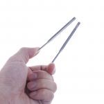 1 tk roostevabast terasest keelepuhastusvahend suuhoolduse kaabitsaga, halva hinge&otilde;hu p&uuml;hkija t&ouml;&ouml;riist