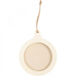 Cadre, d&eacute;corations &agrave; suspendre, prof. 0,5 cm, d 8 cm, 24 pi&egrave;ce/ 1 Pq.