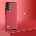 Luksuslik nahast telefoni&uuml;mbris Samsung Galaxy S22 S20 FE S10 S21 Plus Note 10 20 Ultra A50 A70 A51 A71 A52 A72 M21 A32 kaane&uuml;mbrisele S22 Plus oranž