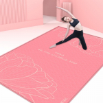 Libisemiskindel l&ouml;&ouml;ki neelav jooga- ja treeningmatt - Eriti pikk ja lai meestele ja naistele 120x200 cm