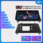 Ossuret 10.25 Carplay Android 13 Autoradio BMW X5 E70 X6 E71 CCC CIC autode nutikate s&uuml;steemide raadiole GPS-navigaator Stereo DSP SWC Bluetooth P&otilde;hi&uuml;ksus HC1 1G 32G AI