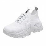 Naiste mood platvorm tossud sokid kingad naistele uus mood vabaaja kootud kangast v&otilde;rk hingav spordijalatsid Zapatillas Mujer 36
