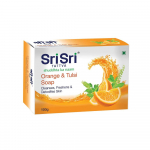 Orange & Tulsi Soap - Cleanses, Freshens & Detoxifies Body, 100 g Pack = 100 gm