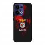 Coque de t&eacute;l&eacute;phone - Maniacase - Oppo Reno 13 5G - Silicone - Souple - SLB Benfica Aigle