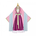 Maomao Cosplay Kost&uuml;&uuml;m Parukas Anime Apteekari P&auml;evikud Roosa Kleit Halloweeni Pidu Naised Kahem&otilde;&otilde;tmeline Cosplay Riietus S roosa